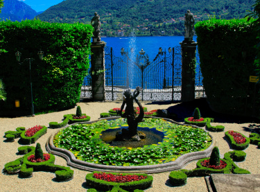Italygardenlake