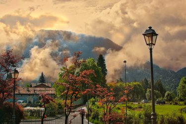 Italygardenmountain